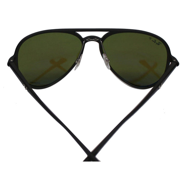 RAY-BAN RB4320CH-601S/A1 Sunglasses Blue Mirror Polarized Chromance Lens