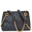 LOUIS VUITTON Surene BB Monogram Empreinte Shoulder Bag Black