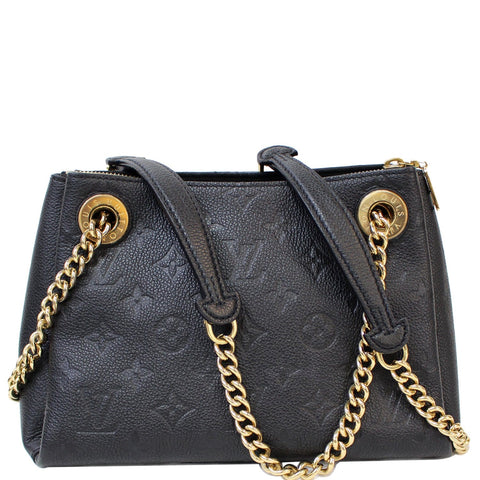 LOUIS VUITTON Surene BB Monogram Empreinte Shoulder Bag Black