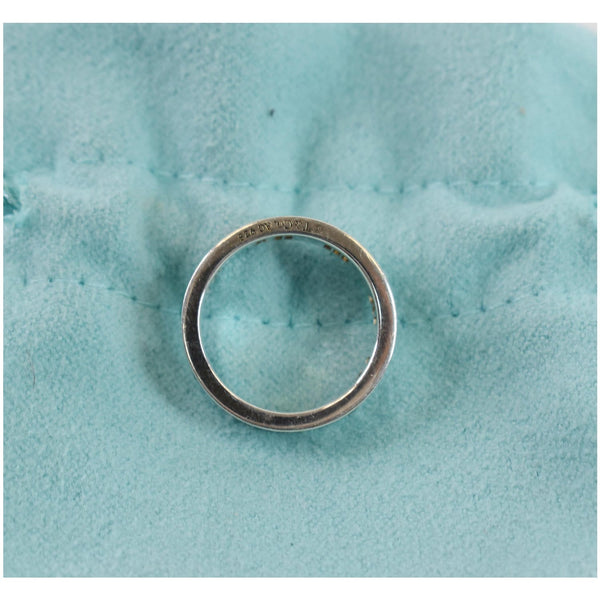 TIFFANY & CO Atlas Pierced Diamond SS Ring AG 925 - Final Sale