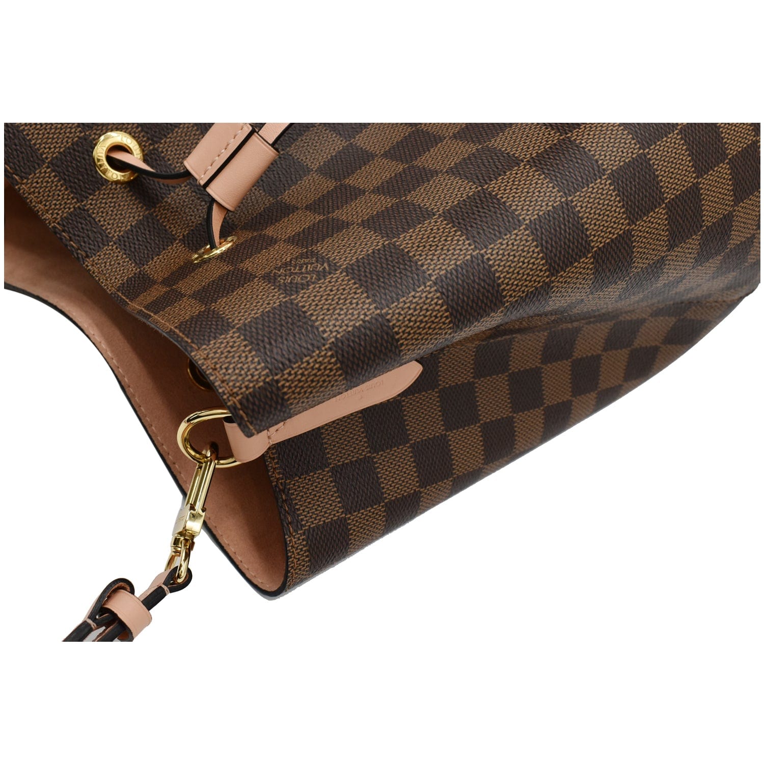 Used Louis Vuitton Neonoe MM Damier Ebene Shoulder Bag