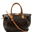 LOUIS VUITTON Turenne MM Monogram Canvas 2Way Shoulder Bag Brown