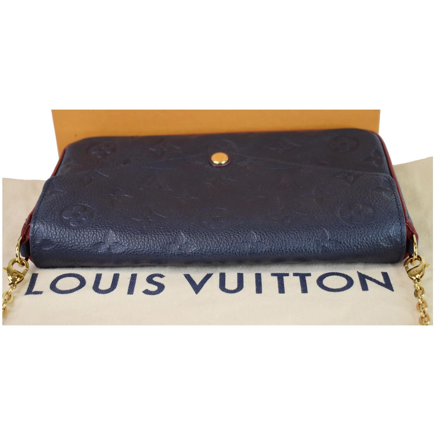 💕Brand new Louis Vuitton Felicie pochette Monogram Empreinte noir✨️