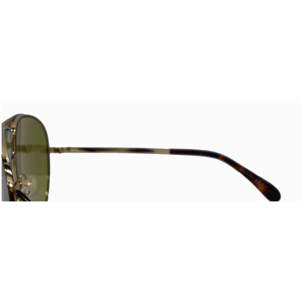 Givenchy GV 7128/S PEF Aviator Unisex Gold Sunglasses Green Lens