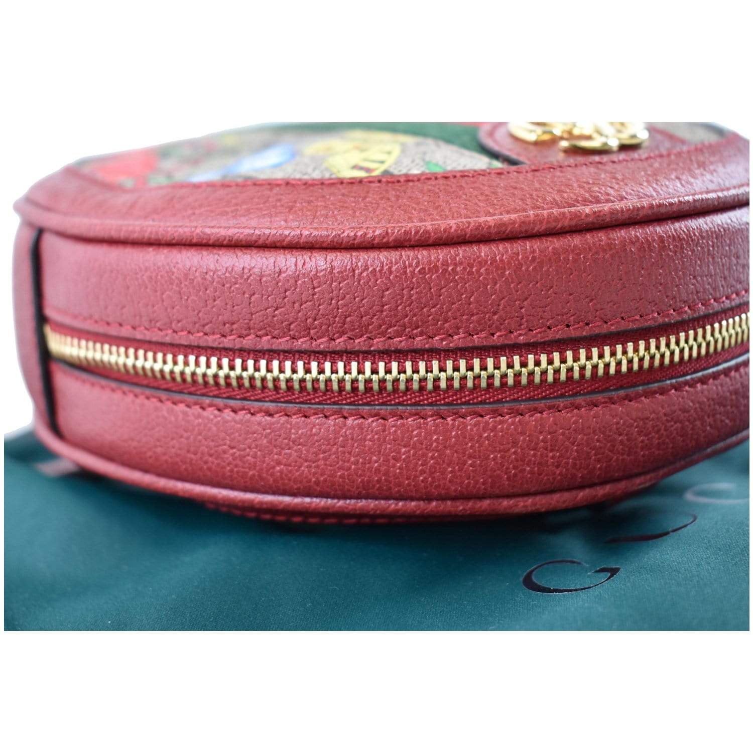 gucci mini backpack red GUCCI Ophidia GG Floral Mini Supreme Backpack Bag Red 598661