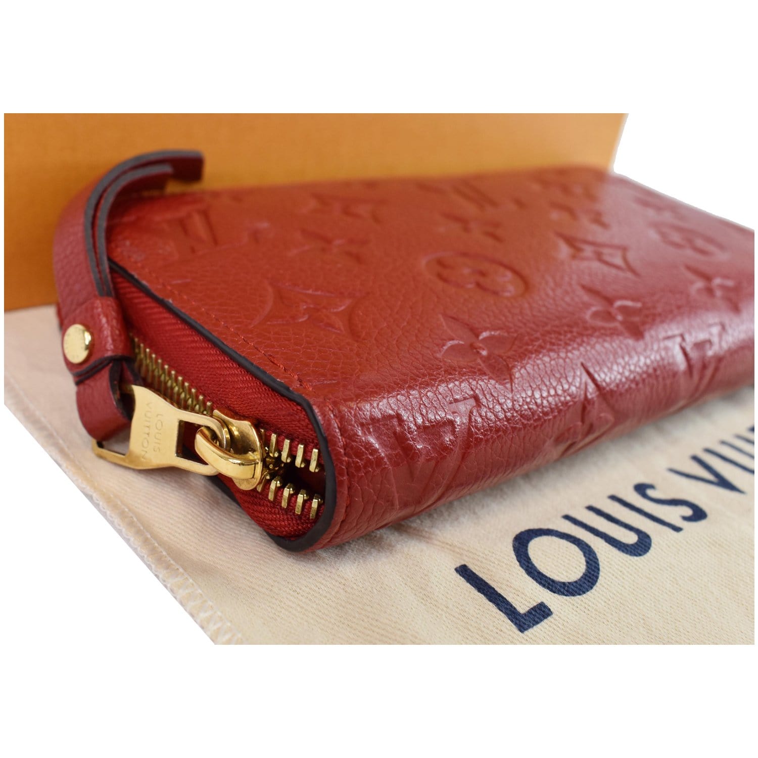 Louis Vuitton Monogram Mini Empreinte Pont Neuf M41747 Red Leather Pony-style  calfskin ref.924928 - Joli Closet