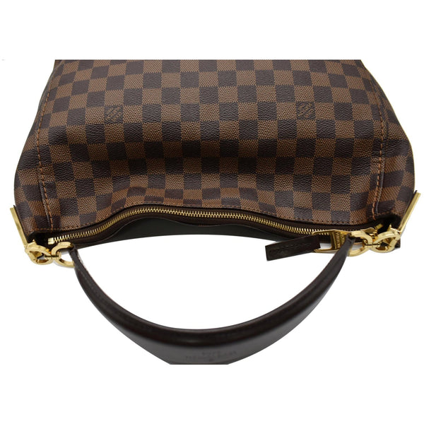 LOUIS VUITTON Portobello PM Damier Ebene Shoulder Bag Brown