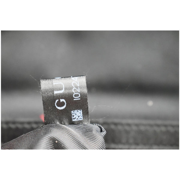 GUCCI L'Aveugle Par Amour Embroidered Nylon Double Buckle Backpack Red 429037