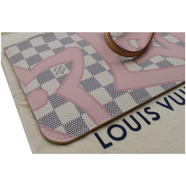 Louis Vuitton Neverfull MM Tahitienne Pochette  Pouch