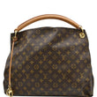 LOUIS VUITTON Artsy MM Monogram Canvas Hobo Bag Brown