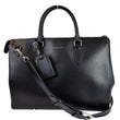 BURBERRY Large London Business Briefcase Messenger Bag Black