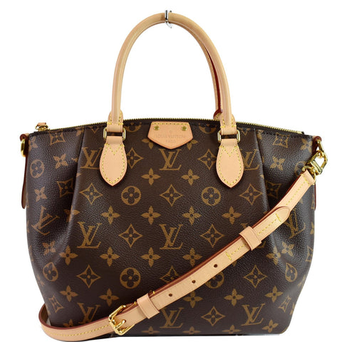 LOUIS VUITTON Turenne PM Monogram Canvas Shoulder Bag Brown