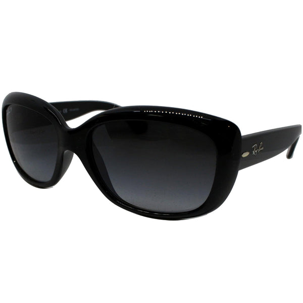 Ray-Ban Jackie Ohh Sunglasses shiny black frame