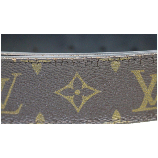  LV Initiales Monogram Canvas Belt Decorated look