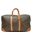 LOUIS VUITTON Sirius 50 Vintage Monogram Canvas Suitcase Travel Bag Brown