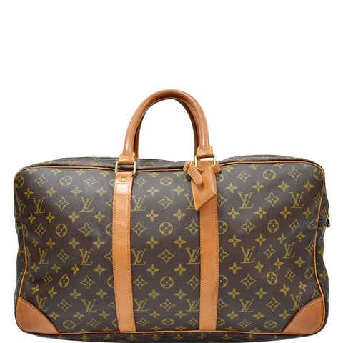 LOUIS VUITTON Sirius 50 Vintage Monogram Canvas Suitcase Travel Bag Brown