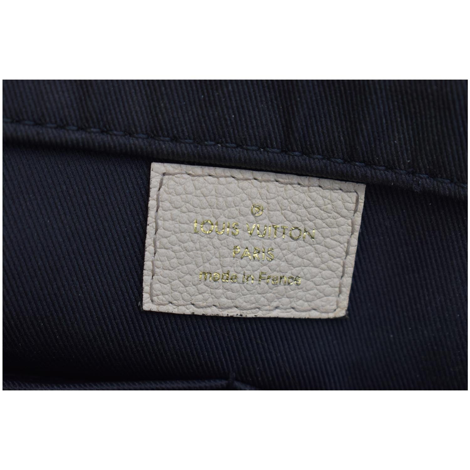 Louis Vuitton Sully Tote Monogram Empreinte Leather PM Blue 23217282