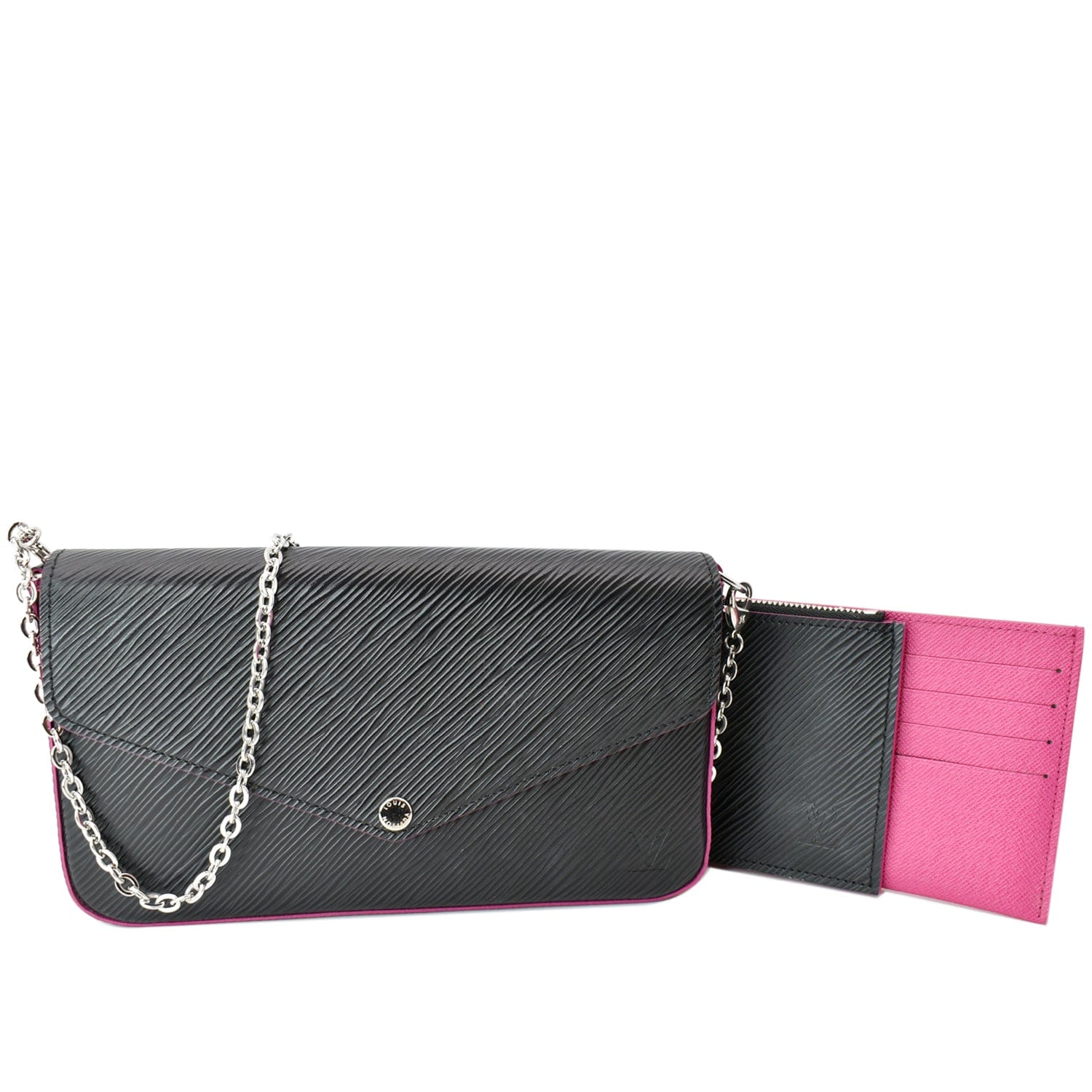 Louis Vuitton Pochette Felicie Pink Epi Bag