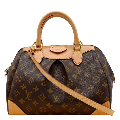 LOUIS VUITTON Segur Monogram Canvas Shoulder Crossbody Bag Brown