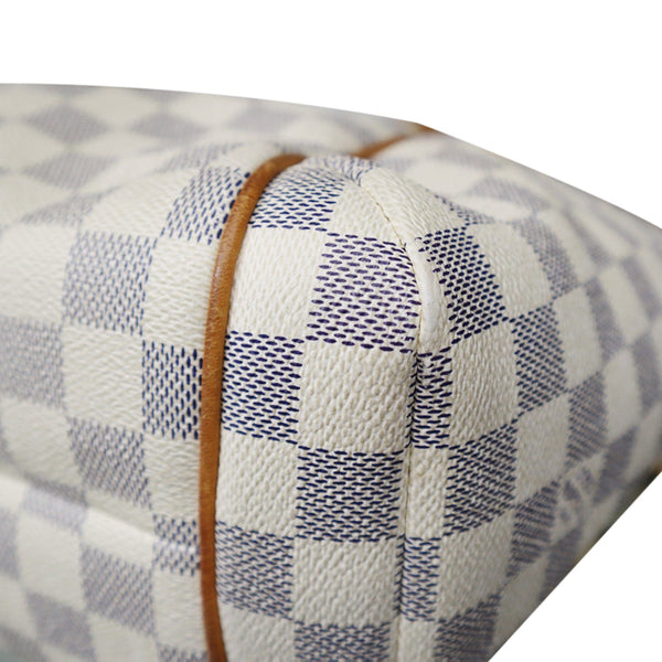 LOUIS VUITTON Totally PM Damier Azur Shoulder Bag White