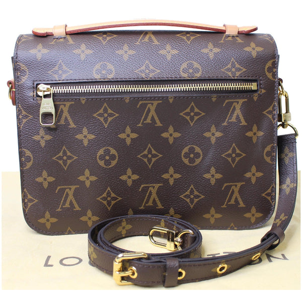 front side Lv Metis Pochette Monogram Canvas Bag