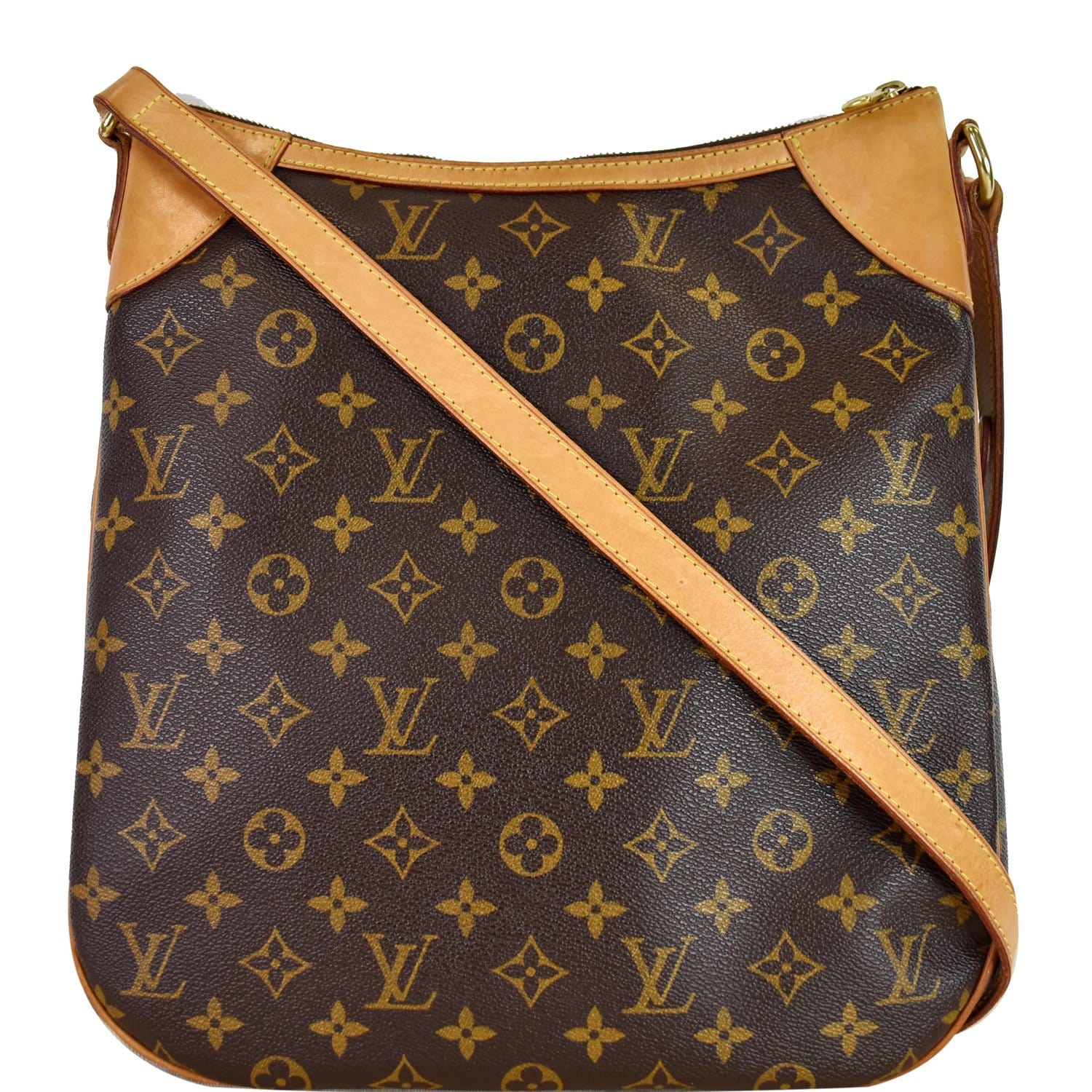 Louis Vuitton LV Odeon MM new Brown Leather ref.257440 - Joli Closet