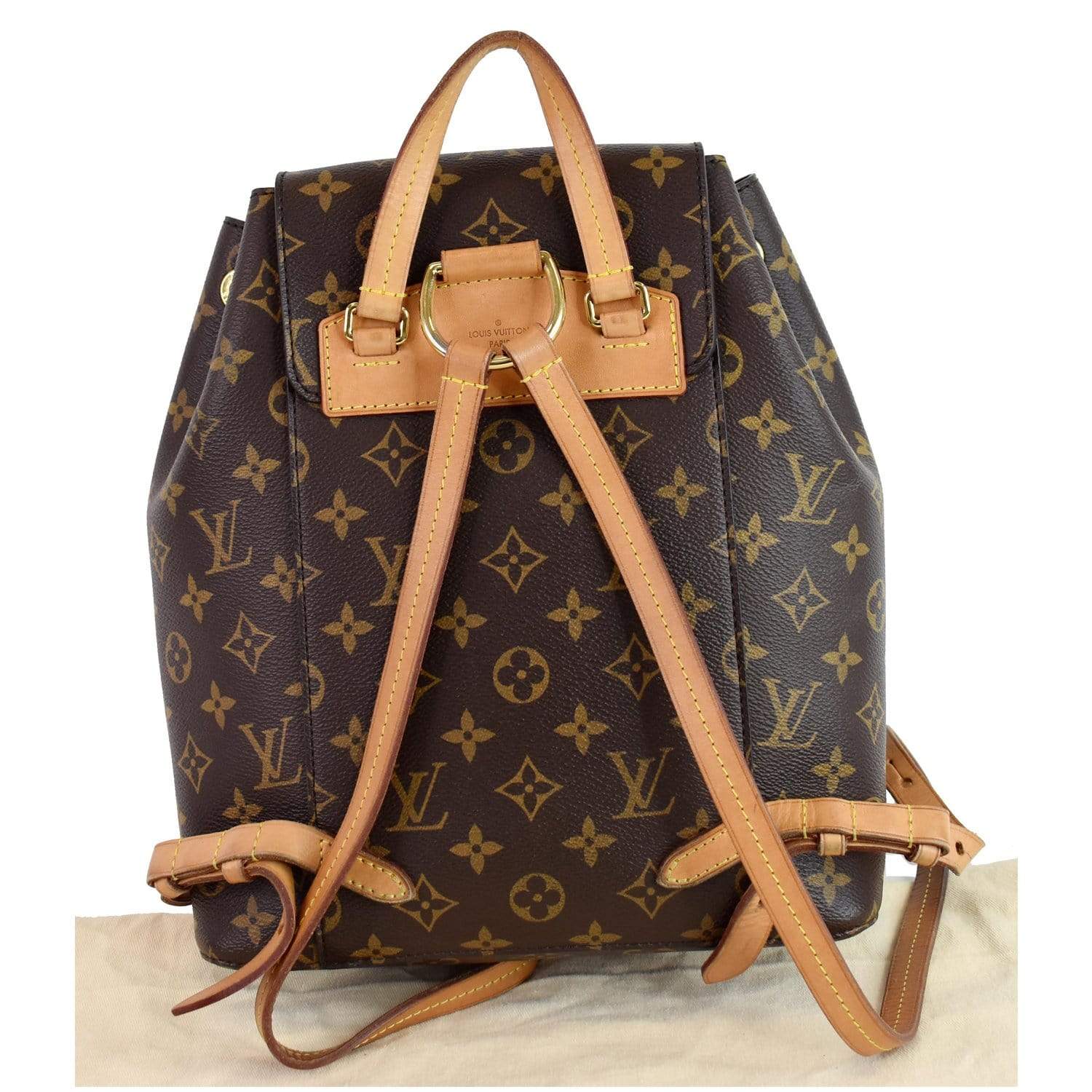 louis vuitton backpack women price Louis Vuitton Montsouris NM Monogram Canvas Backpack