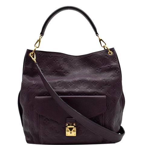 LOUIS VUITTON Metis Hobo Monogram Empreinte Shoulder Bag Plum - 20% OFF