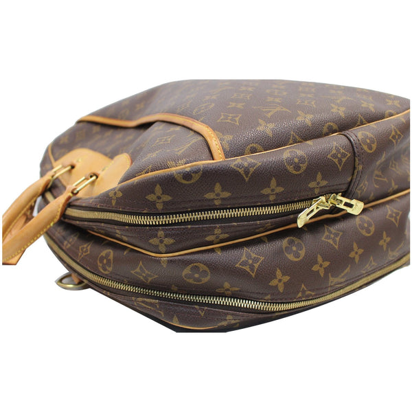 LOUIS VUITTON Alize 24 Heures Soft Suitcase Bag Brown