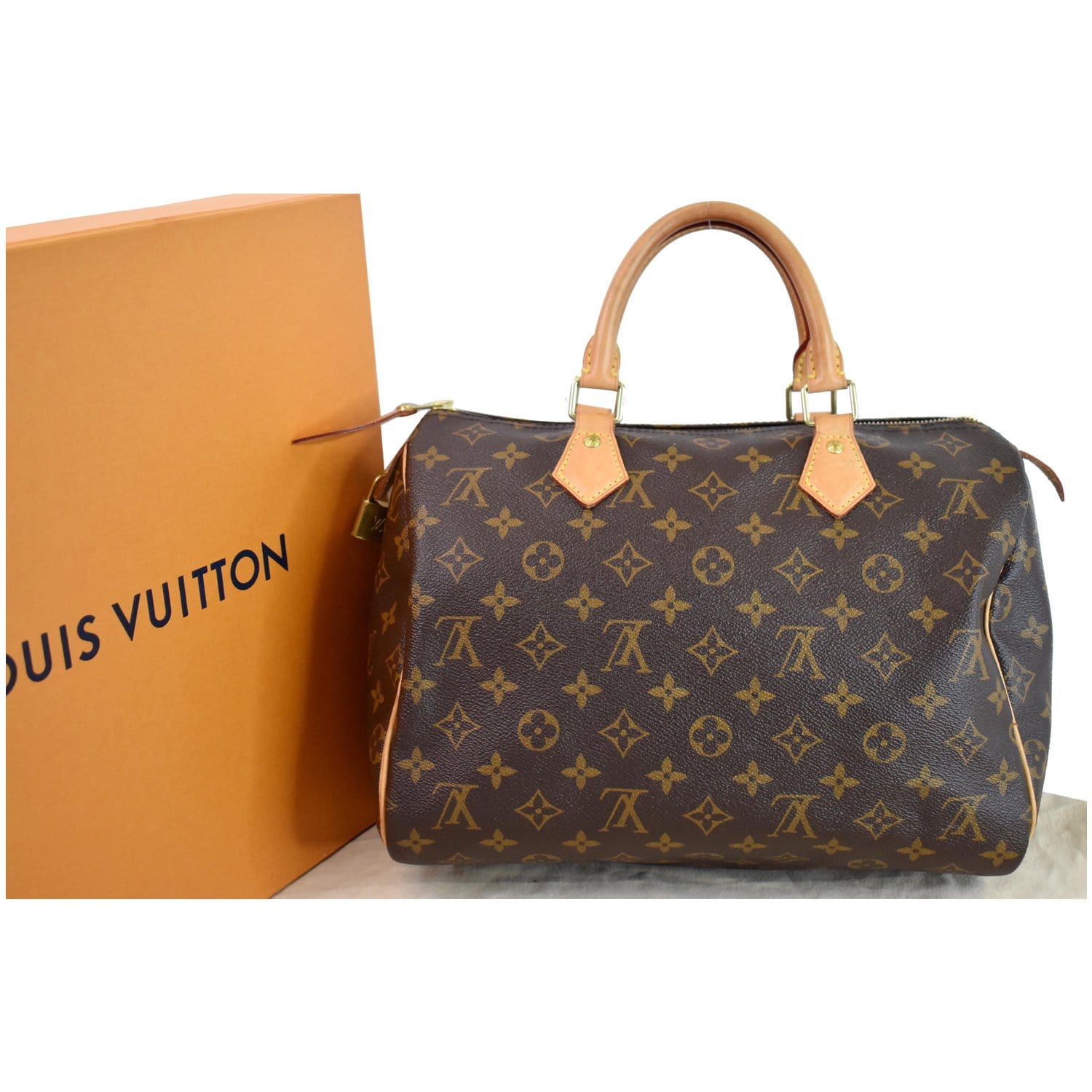 Louis Vuitton Louis Vuitton Speedy 30 Monogram Canvas Handbag