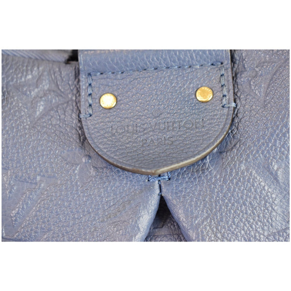 PARIS Lv Mazarine MM Monogram Empreinte Bag Blue