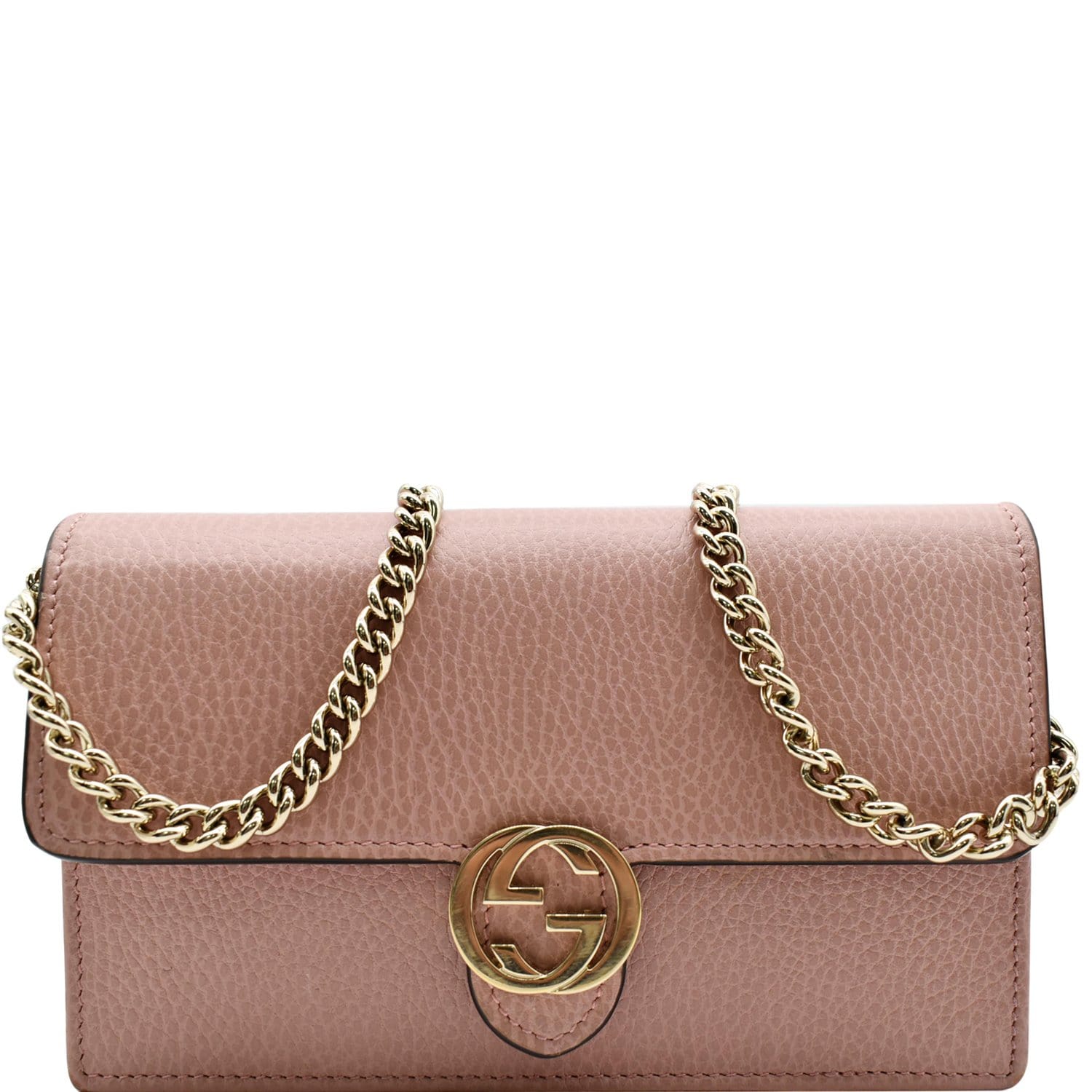 Gucci Blondie Interlocking-g Crossbody Bag in Pink