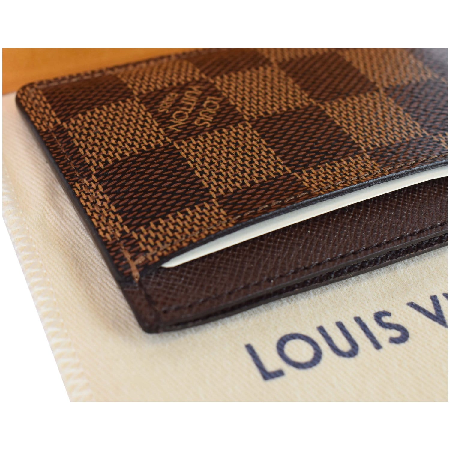 Louis Vuitton Damier Ebene Plat Card Holder – DAC