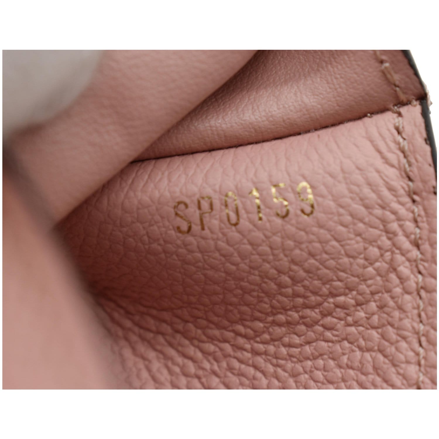 Louis Vuitton Rose Poudre Monogram Empreinte Leather Zoe Wallet Louis  Vuitton