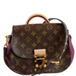 LOUIS VUITTON Eden PM Monogram Canvas Shoulder Bag Brown