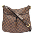 LOUIS VUITTON Bloomsbury PM Damier Ebene Crossbody Bag Brown