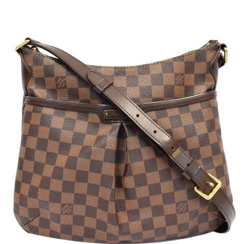 LOUIS VUITTON Bloomsbury PM Damier Ebene Crossbody Bag Brown