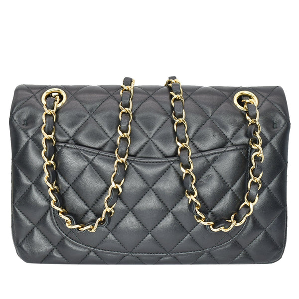 CHANEL Classic Double Flap Small Leather Shoulder Bag Black - Hot Deals