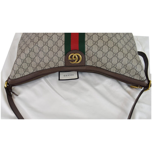 GUCCI Ophidia Soft GG Supreme Crossbody Bag Beige 547939