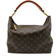 LOUIS VUITTON Sully PM Monogram Canvas Shoulder Bag Brown