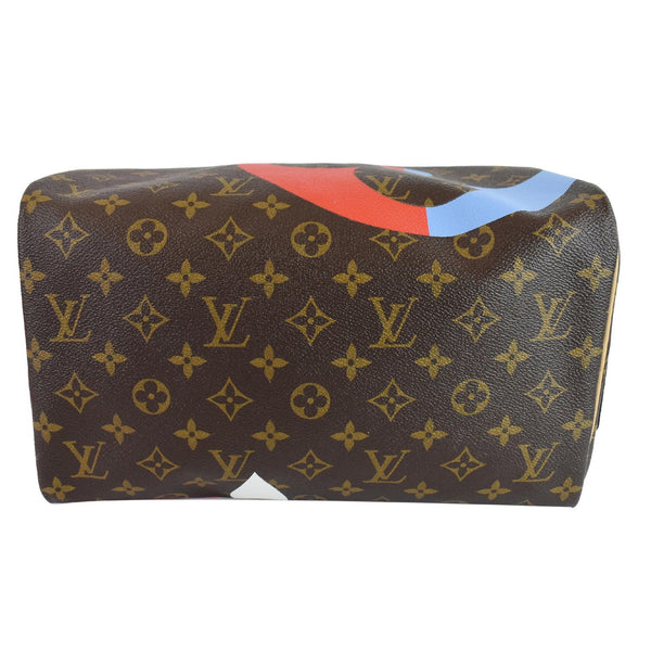 LOUIS VUITTON Game On Speedy 30 Bandouliere Monogram Canvas Shoulder Bag Brown