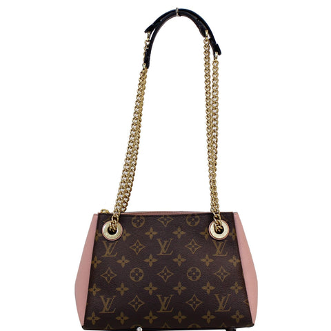 LOUIS VUITTON Surene BB Monogram Canvas Shoulder Bag Rose Poudre