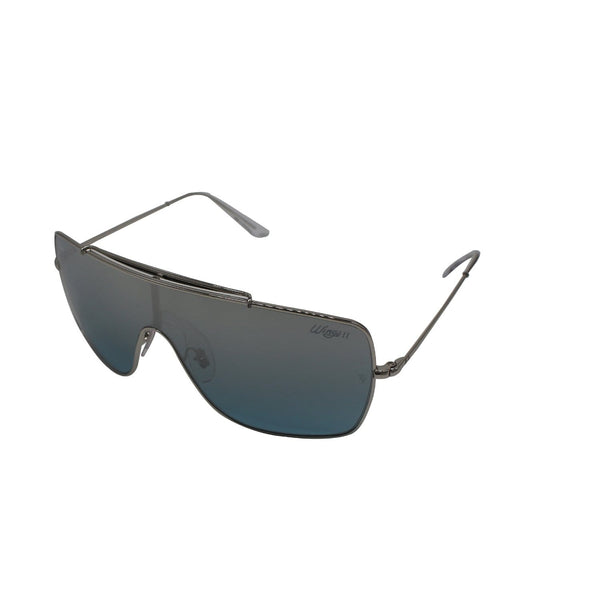 RAY-BAN RB3697 003/Y0 Wings II Sunglasses Light Blue/Silver Mirror Gradient Lens