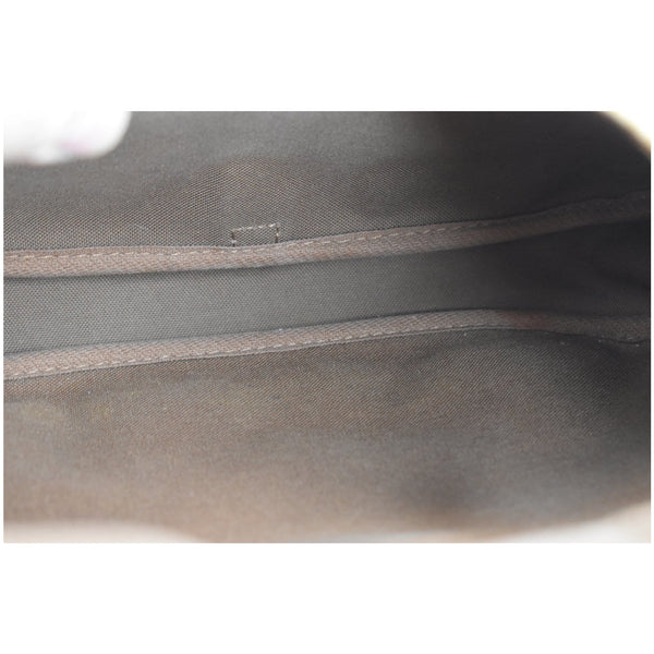 LOUIS VUITTON Saumur 30 Monogram Canvas Shoulder Bag Brown