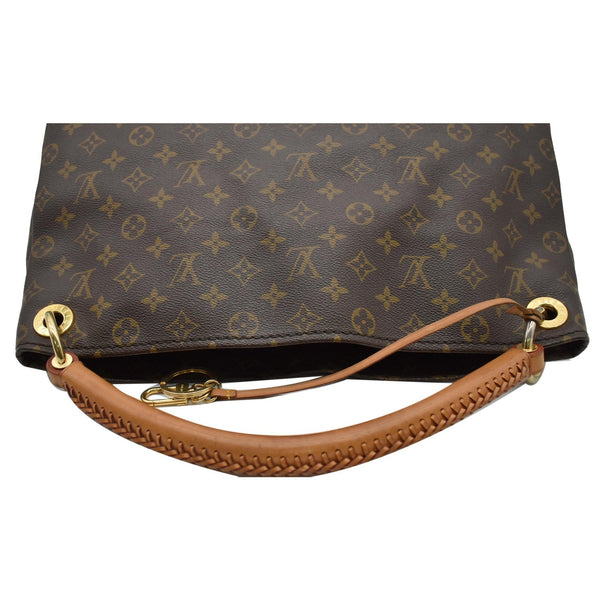 Louis Vuitton Artsy MM Monogram Canvas Bag - top view