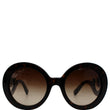 PRADA SPR 27N 2AU-6S1 Baroque Havana Sunglasses Brown Gradient Lens