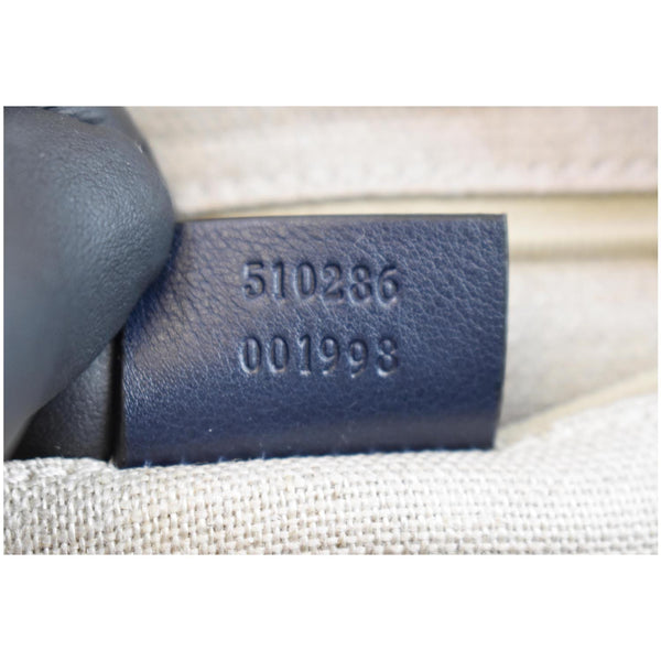 Gucci Microguccissima Small Leather Crossbody Bag serial code