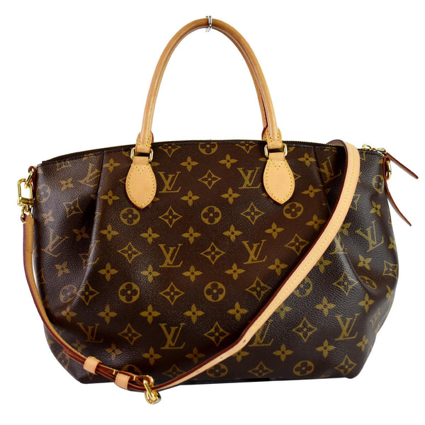 LOUIS VUITTON Turenne MM Monogram Canvas 2 Way Shoulder Bag Brown