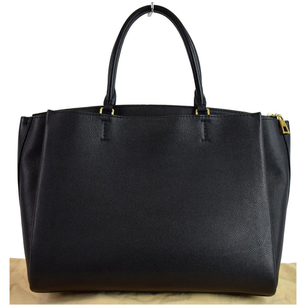 Lv Lockmeto Calfskin Leather Tote Bag Backside