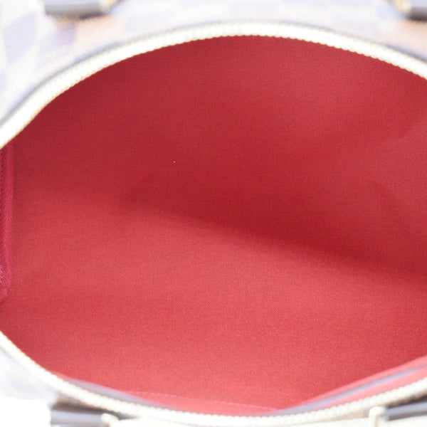 LOUIS VUITTON Speedy 30 Damier Ebene Satchel Bag Brown